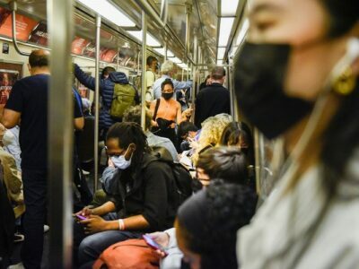 Mask Ban On Public Transport Ends In New York